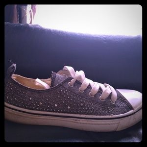 glitter sneakers